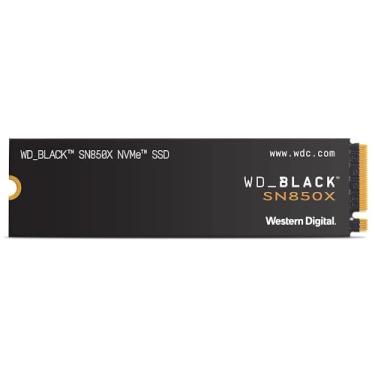 Imagem de WD_BLACK, SSD SN850x 2TB NVMe M.2 2280 (Leitura até 7300MB/s e Gravação até 6600MB/s)