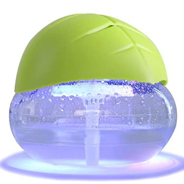 Imagem de ap airpleasure Purificador à base de água, purificador e aromatizador de ar, aromatizador de ar com 7 luzes LED que mudam de cor para cômodos (verde)