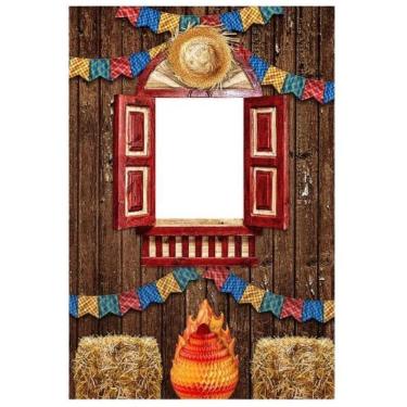 Imagem de Painel Decorativo Vazado Festa Junina Feno