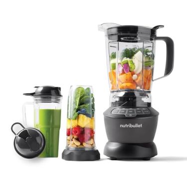 Imagem de nutribullet Combo de liquidificador tamanho completo 1200W – NBF50500 - Cinza escuro