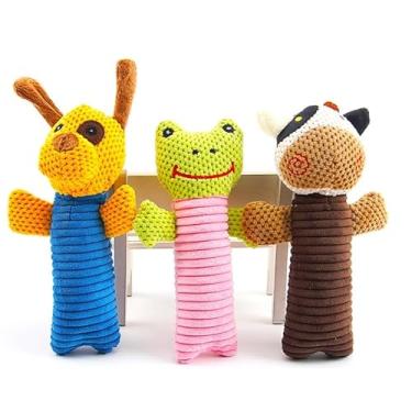 Imagem de Pelúcia Pet Canelada Binquedo Pet Para Cães Cachorros Spitz Alemão Lulu Maltês Pug Pinscher Chihuahua Shitzu Yorkshire (Doguinho)