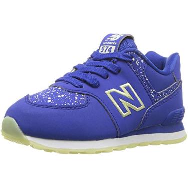 Imagem de Tênis New Balance infantil 574v1, Royal, 2 Wide Infant