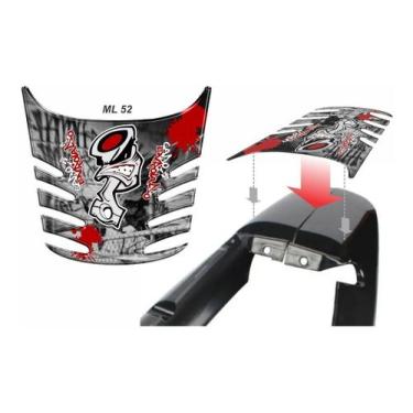 Imagem de Adesivo Cg 125 Titan Fan Rabeta Resinada - Ml52 - Resitank