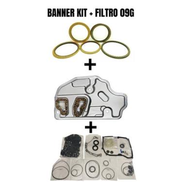 Imagem de Banner kit com filtro do câmbio automático 09g - TRANSNATION
