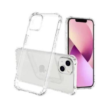 Imagem de Capa Capinha Anti Impacto Transparente P/ Iphone 13 Mini - Universo