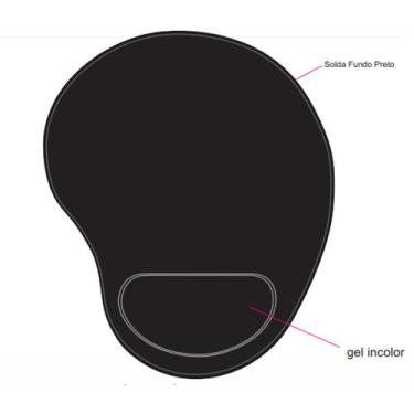 Imagem de Mouse Pad Apoio em gel - Importado 