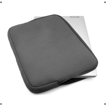 Imagem de Case Capa Pasta Azul Sem Bolso Lisa Para Guardar Notebook 14.1/15.6/17