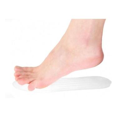 Imagem de Palmilha De Silicone Ortopédica Lisa Ponto Plana Metatarso - Like Heal