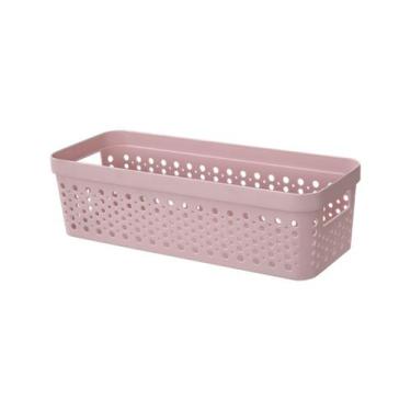 Imagem de Cestos Organizador s/ Tampa Trama Rattan 3,6L Usual Utilid - Usual Uti
