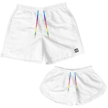 Imagem de Kit Short Casal Mozão Namorados Ele E Ela Moda Praia - MP MODA MASCULI