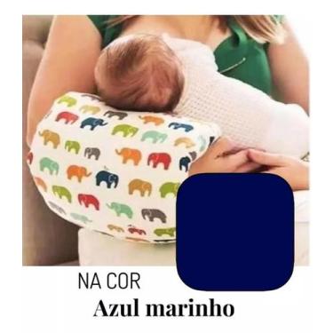 Imagem de Almofada de Braço e Colo Amamentação e Descanso em Algodão - Nathalia 