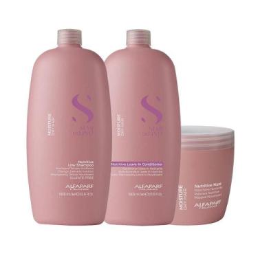 Imagem de Kit Alfaparf SDL Moisture - Sh 1000ml+Cond 1000ml+Másc 500ml - ALFAPAR