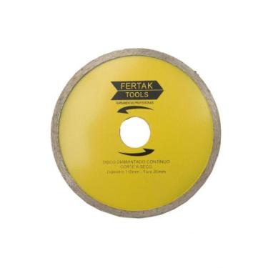 Imagem de Disco diamantado liso 110mm fertak tools
