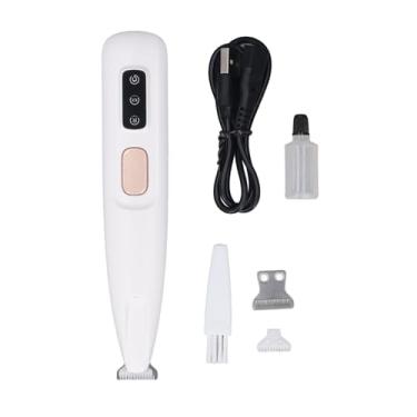 Imagem de Aparador de Pata de Cachorro Barbeador de Pata Cortador Elétrico de Baixo Ruído para Cães, Gatos e Pequenos Animais de Estimação para Aparar Pêlos Ao Redor das Patas, Olhos,