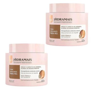 Imagem de Kit 2 Creme Desodorante Esfoliante para Pés 220g Hidramais