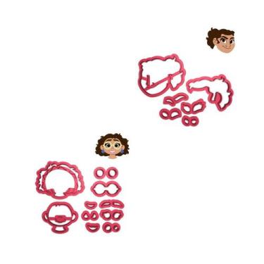 Imagem de Kit 2 Cortadores Modulares Encanto Mirabel Luisa - DOCE IMPRESSO, 7,0c