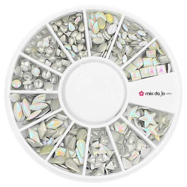 Imagem de Disco de tachinhas branco furta cor - Mix da Jo