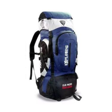 Imagem de Mochila 70l camping trilha viagem pesca impermeável  resistente - Clio