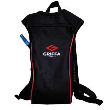 Imagem de Mochila Hidratação Ciclismo 2 Bolso - Griffa, Preto, Vermelho