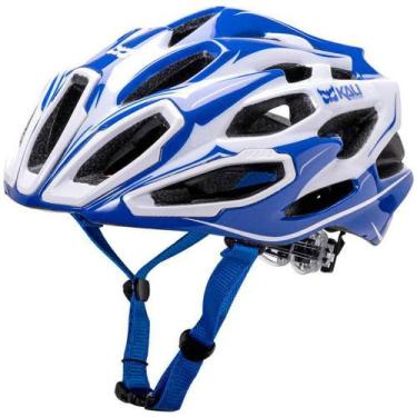 Imagem de Capacete Kali Maraka Road Zone Branco/Azul, Branco, Azul, P/M