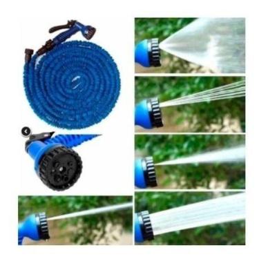 Imagem de Mangueira Mágica Retrátil Flexível 30 Metros Irrigação - oem