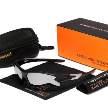 Imagem de Óculos de sol unissex esportivo ciclismo proteção uv400 polarizado - K