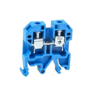 Imagem de Kit 5 Bloco Terminal Din Conector Sak Elétrico De Fio 16mm - BoosMCE, 