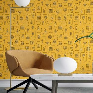 Imagem de Papel De Parede Adesivo Bar and Beer N03076 0,58X3,00M - Adesivo BR