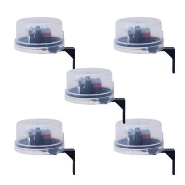 Imagem de Kit Relé Fotocélula Corujito Bivolt - QR51 - QUALITRONIX, 5 pçs