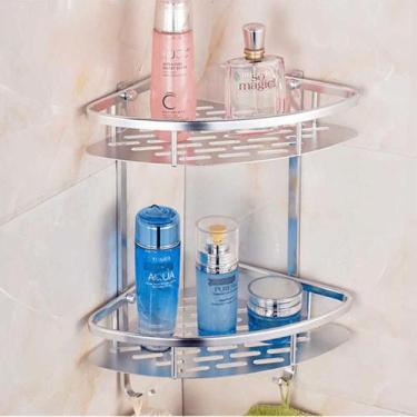 Imagem de Suporte Porta Shampoo E Sabonete De Canto Prateleira Box - TATUDEBOA, 