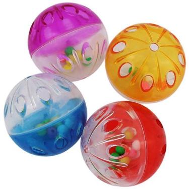 Imagem de Bolas Com Guizo Para Gato 4 Peças Pet-108 Western