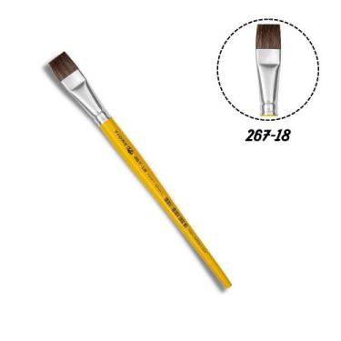 Imagem de Pincel Chato 267-18 Pelo de Ponei Tigre