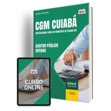 Imagem de Apostila CGM Cuiabá - MT 2024 - Auditor Público Interno