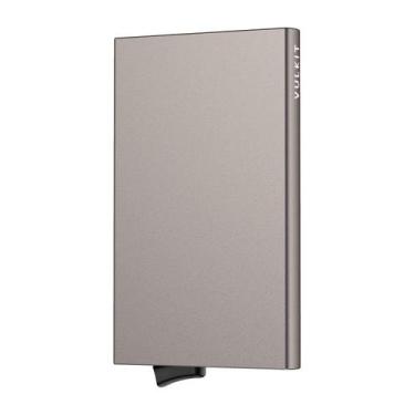 Imagem de Carteira VULKIT Pop Up Slim com Bloqueio RFID - Para Homens e Mulheres