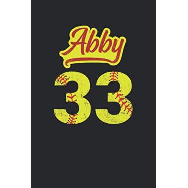 Imagem de Abby 33: Softball Grid/Graph Paper Notebook for Catcher/Pitcher Girls Training Journal at Sports, High School, College, University