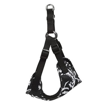 Imagem de Vera Bradley Peitoral para animais de estimação ajustável e repelente de água reciclado com forro de lã, Videiras de Vidro, Small