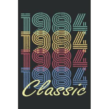 Imagem de 35Th Birthday Gift Vintage 1984 Born in 1984 Good Classic: DOG JOURNAL - 6" x 9", 120 Pages: Matte Finish Cover, Diary, Planner, Journal, Lined College Ruled Paper.
