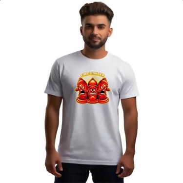 Imagem de Camiseta Unissex Bombeiro hidrantes furiosos - Alearts, GG