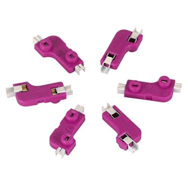 Imagem de DUROCK MX Hotswap Sockets PCB Hot Swap Soquetes de teclado mecânico hot-swap soquetes PCB (rosa vermelha, 110 peças)