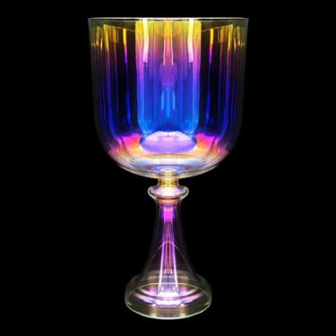 Imagem de Tigela de canto de cristal, taça de cristal transparente, tigela de música deslumbrante, tigela colorida transparente portátil, tigela de canto de pedra de quartzo de 18 cm (vem com mochila, martelo