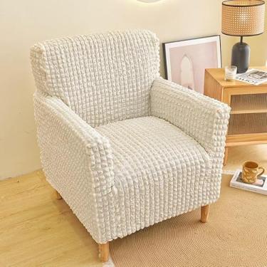 Imagem de Capas para móveis de sala de estar, capas elásticas para poltronas e sofás com braços, laváveis ​​à máquina, decoração moderna para casa(Beige)