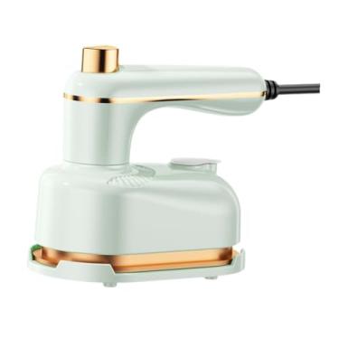 Imagem de ＫＬＫＣＭＳ Viagem a vapor de vapor para roupas Ferro a vapor elétrico 180 ° Rotativo 10s Aquecimento rápido Mini Máquina de passar para o dormitório da