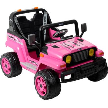 Imagem de Carro Eletrico Jipe Peg Perego Ranger 538 Off Road 12v Rosa