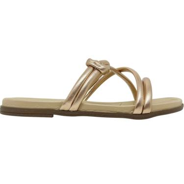Imagem de Tamanco Feminino Papete Casual Dia a Dia Passeio Trabalho com Strass Conforto Beira Rio 8507.112