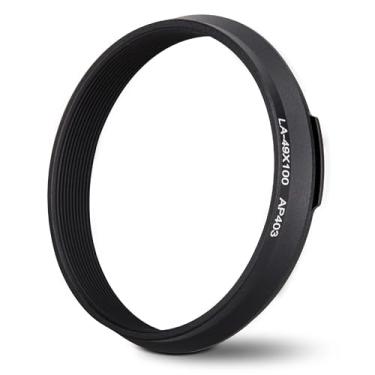 Imagem de JJC - Adaptador de Filtro de Alumínio 49mm para Fujifilm X100VI, X100V, X100F, X100T, X100S, X100, X70 - Preto