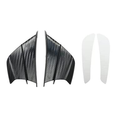 Imagem de Grcfumo 1 Pair Motorcycle Wind Wing, Metal Aerodynamic Winglets, Side Fairings Winglets with Tape for R1 R3 R25 Z900 Z1000 CBR650