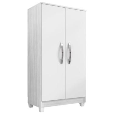 Imagem de Armario Multiuso 2 Portas 6522 61 cm Branco INCP - Milani Store, Branc