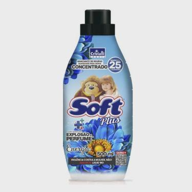 Imagem de Amaciante Roupas Conc 500ml Soft energia