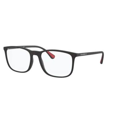Imagem de Armação De Óculos Empório Armani Ea3177 5042 55 Preto Fosco