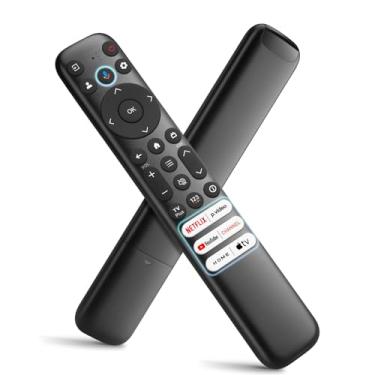 Imagem de Controle remoto de voz para substituição de controle remoto TCL-Google-TV, controle remoto RC813 compatível com Smart TVs TCL 4K QLED/UHD/QD-Mini LED (não para TVs Fire e Roku)